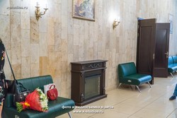 Камин на втором этаже в чертановском загсе