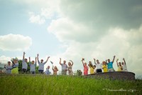 Фотосъемка гостей на свадьбе