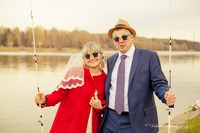 Фотосъемка молодежены на рыбалке