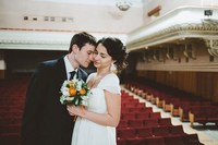 Фотосъемка молодых в театре