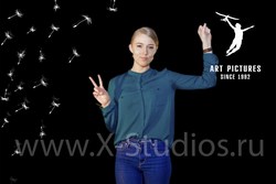 Результат замены зеленого фона хромакей на мероприятии на бэкграунд клиента