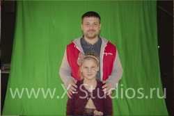 Фотосъемка на зеленом фоне хромакей в не идеальных условиях