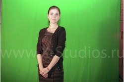 фото съемка на зеленом фоне хромакей на корпоративе