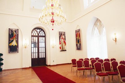 Зал выездной регистрации брака