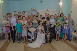 Общее фото в загсе в Кашире