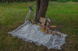 Фотозона для свадебной прогулки в Кашире