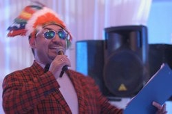 Видеосъемка юбилея, ведущий
