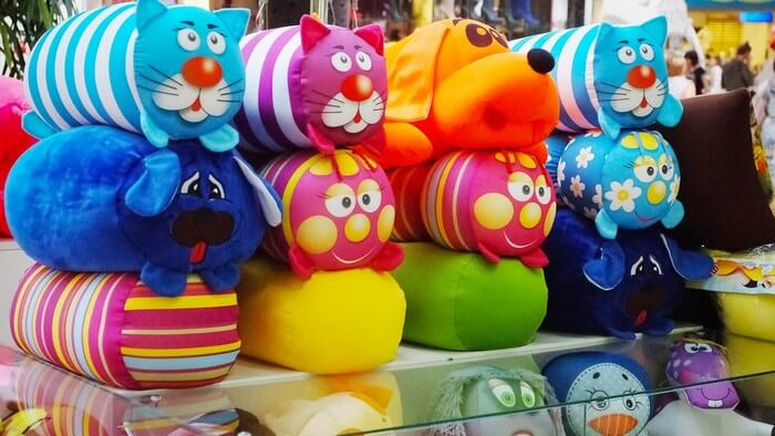 Антистрессовые игрушки - рекламный ролик для торгового центра