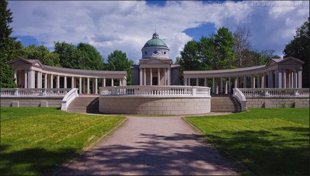 Свадебная прогулка в усадьбе Архангельское